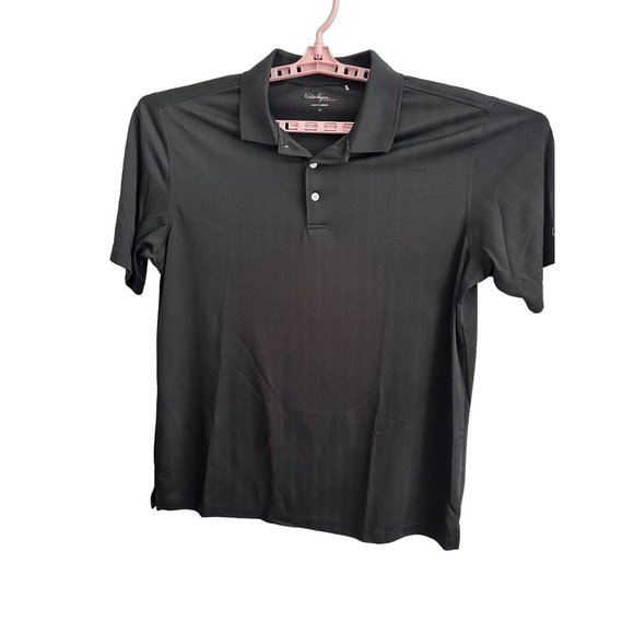 Walter Hagen Essentials Golf Polo Short Sleeve Shirt Black & Gray Men's SZ XL - Picture 1 of 8